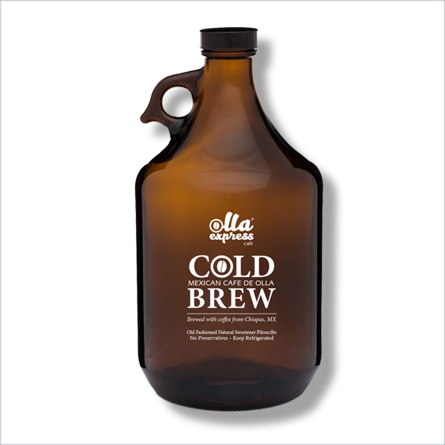Cold Brew de olla - 2 BIG Bottles pack (32 oz each)