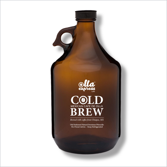 Cold Brew de olla - 2 BIG Bottles pack (32 oz each)