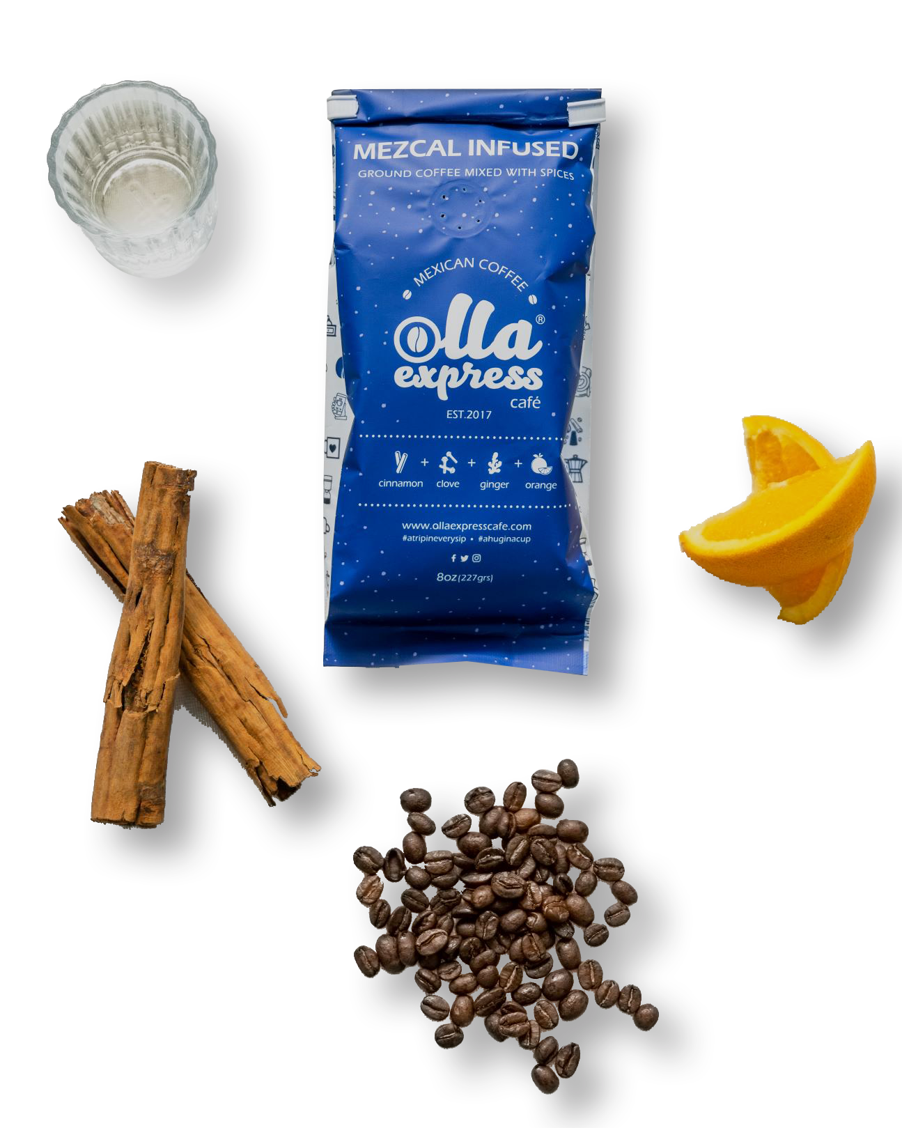 2 PACK - Mezcal Infused cafe de olla