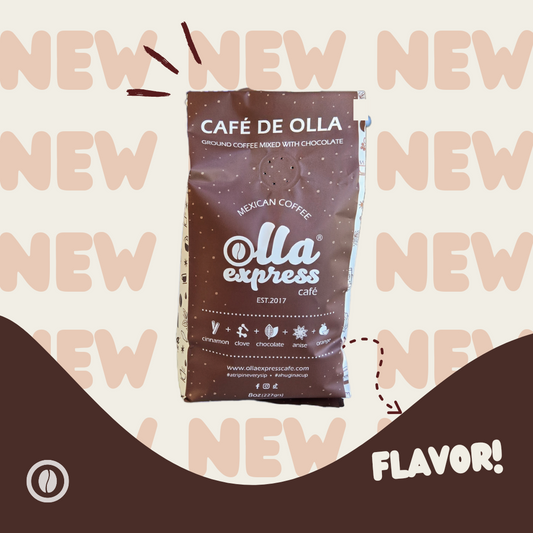 Cafe de olla con chocolate